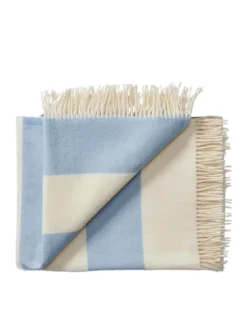 The Sweater Junior Plaid, blue fra Silkeborg Uldspinderi