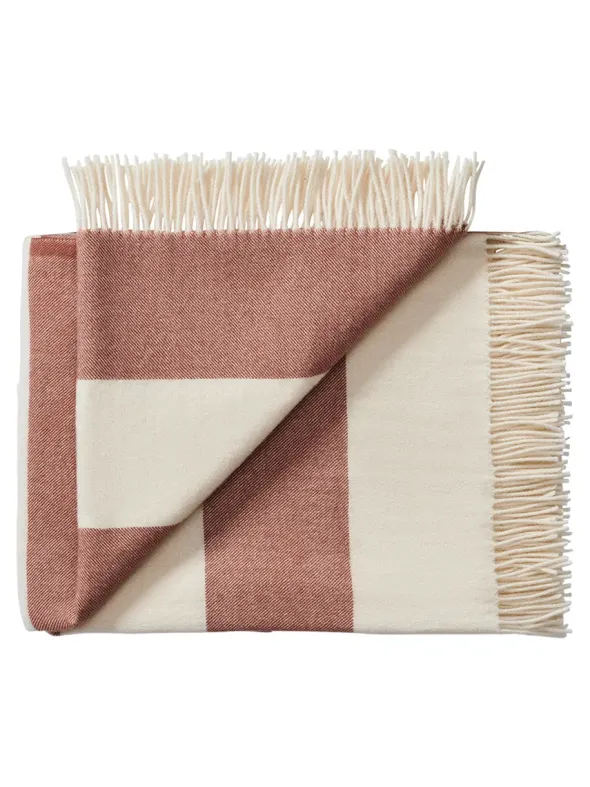 The Sweater Plaid, brown fra Silkeborg Uldspinderi