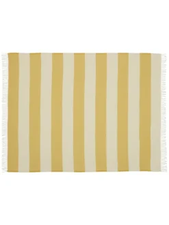 The Sweater Plaid, golden yellow fra Silkeborg Uldspinderi