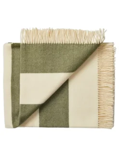 The Sweater Plaid, green fra Silkeborg Uldspinderi