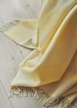 The Sweater Plaid, yellow fra Silkeborg Uldspinderi