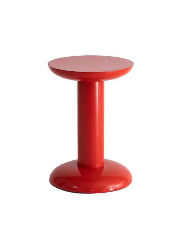 Thing Sidebord/Skammel, carmine red fra raawii