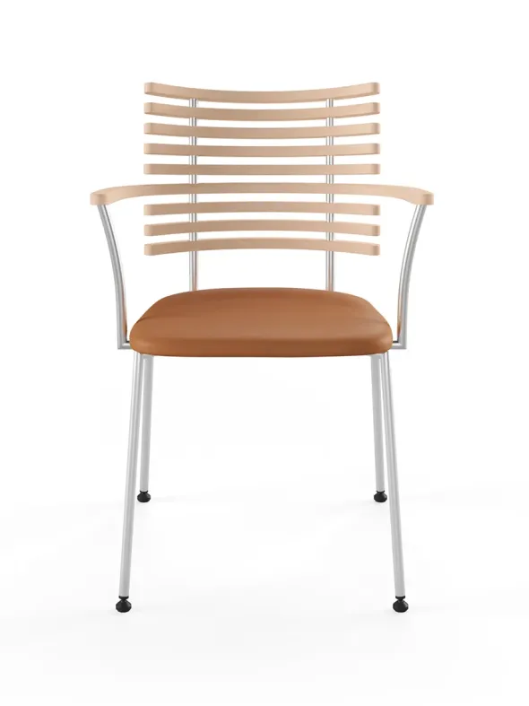 Tiger Armstol, cognac læder fra Naver Collection