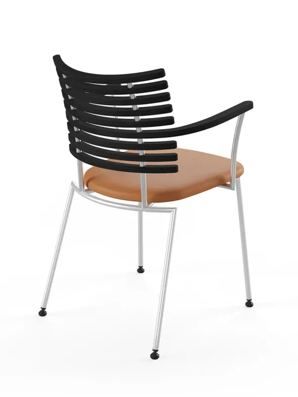 Tiger Armstol, cognac læder fra Naver Collection