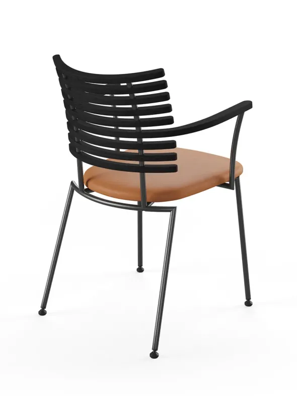 Tiger Armstol, cognac læder fra Naver Collection