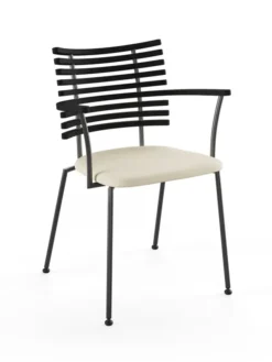 Tiger Armstol, creme læder fra Naver Collection