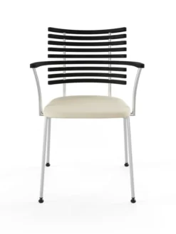 Tiger Armstol, creme læder fra Naver Collection