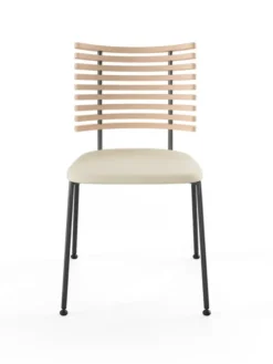 Tiger Stol, creme læder fra Naver Collection