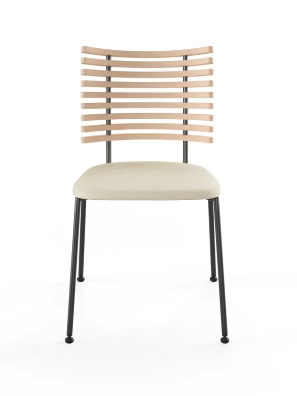 Tiger Stol, creme læder fra Naver Collection