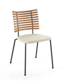 Tiger Stol, creme læder fra Naver Collection