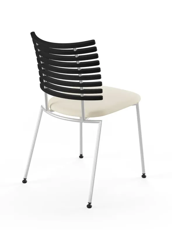 Tiger Stol, creme læder fra Naver Collection