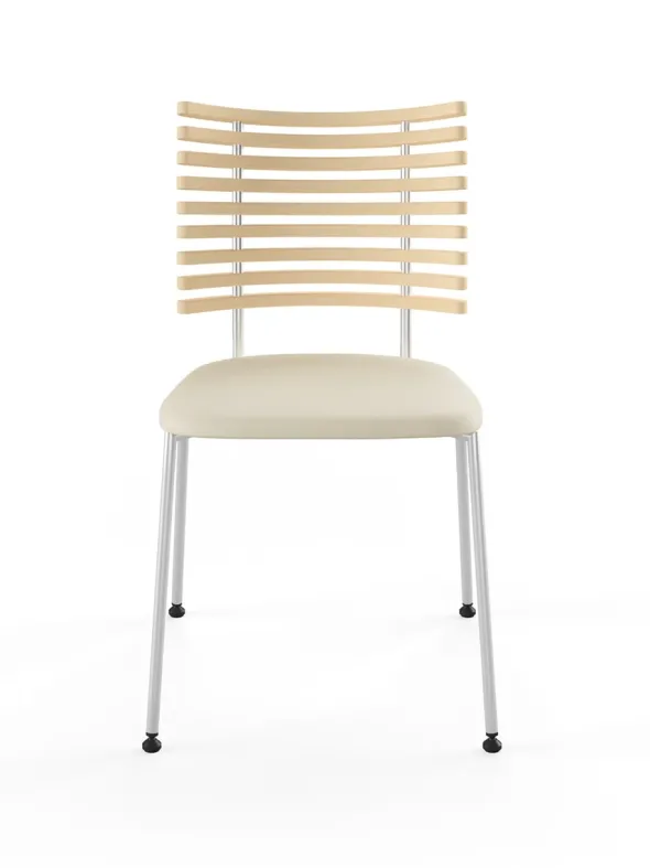 Tiger Stol, creme læder fra Naver Collection