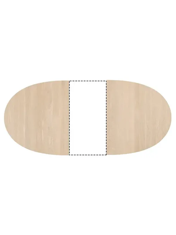 Tillægsplade til CH337 bord af Hans J. Wegner