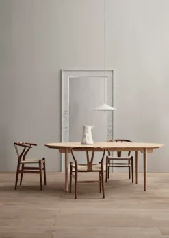 Tillægsplade til CH338/CH339 borde af Hans J. Wegner