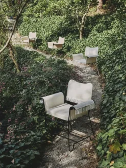 Tropique Outdoor Spisestol m/frynser fra GUBI