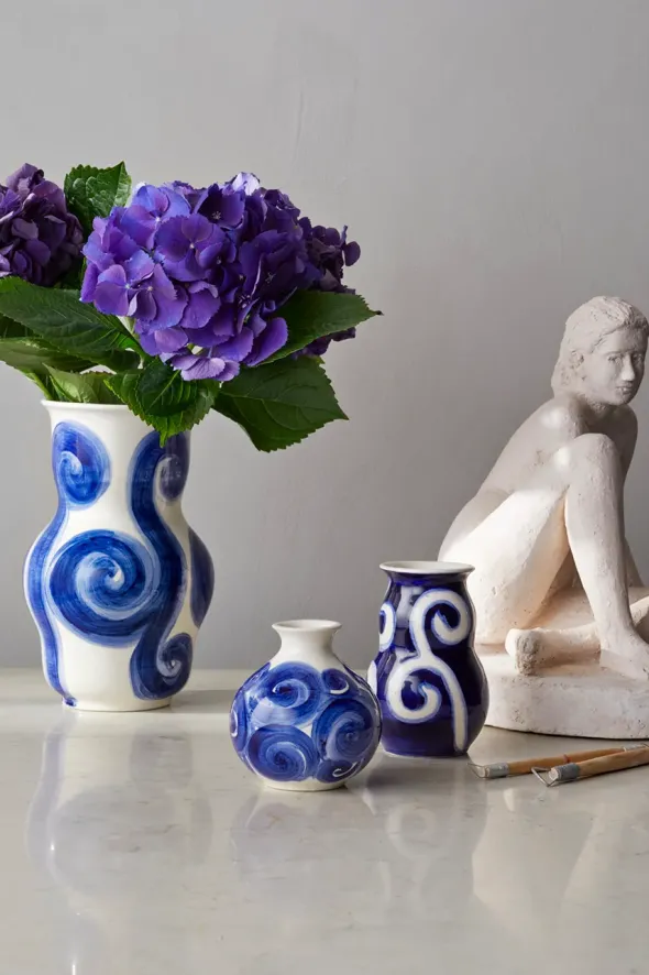 Tulle Vase, H 10,5 cm fra Kähler