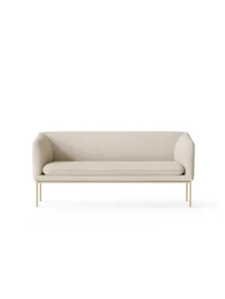 Turn Sofa 2 Bouclé, off-white fra Ferm Living