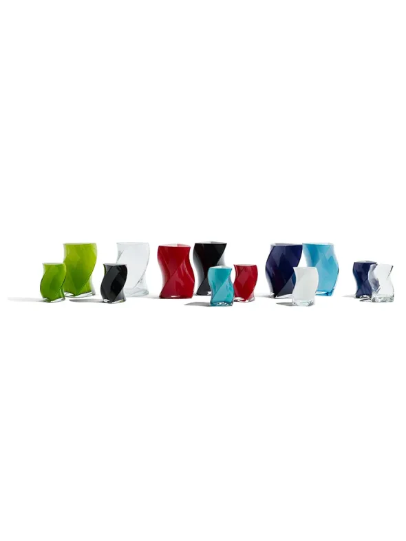 Twister vase fra Piet Hein (Sort)