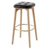 Utility Stool SH760 Oak natural Caress 1509 fra Stellar Works