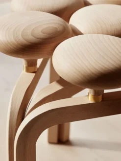Utzon Stool fra Fritz Hansen