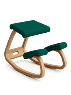 Variable Balans Stol, light brown wood/reflect 984 fra Variér