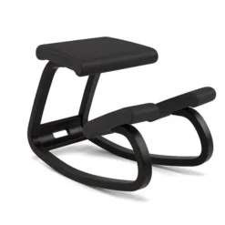 Variable Balans Stol, sort ask fra Variér