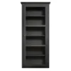 Væghængt Vitrineskab N4, dark oak fra Lindebjerg Design