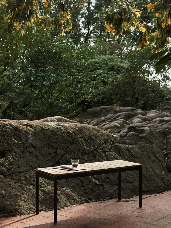 Ville AV27 Havebænk, 110x40 fra &Tradition