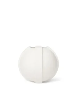 Vinci Vase 01, raw white fra Louise Roe