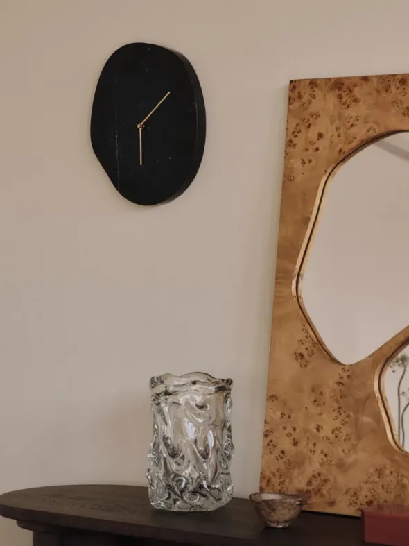 Virelle Vase Clear H24 fra Ferm Living