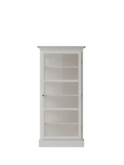 Vitrineskab Classic V3, hvid fra Lindebjerg Design