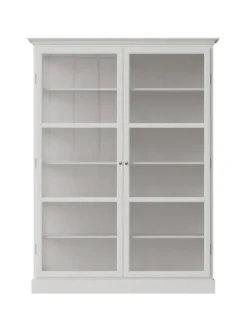Vitrineskab Classic V2, hvid fra Lindebjerg Design
