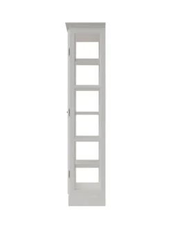 Vitrineskab Classic V2, hvid fra Lindebjerg Design