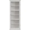 Vitrineskab Classic V1, hvid fra Lindebjerg Design