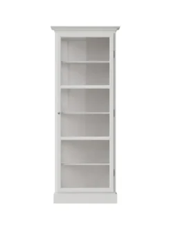 Vitrineskab Classic V1, hvid fra Lindebjerg Design