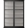 Vitrineskab Classic V2, sort fra Lindebjerg Design
