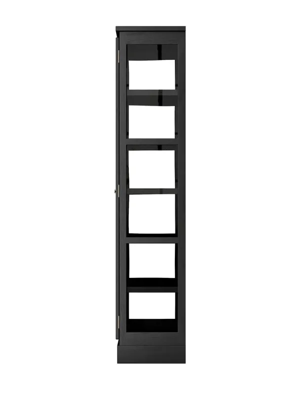 Vitrineskab N2, dark oak fra Lindebjerg Design
