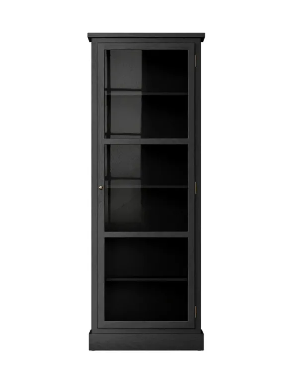 Vitrineskab N1, dark oak fra Lindebjerg Design