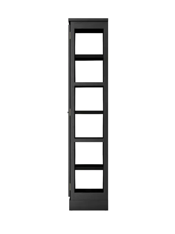 Vitrineskab N1, dark oak fra Lindebjerg Design