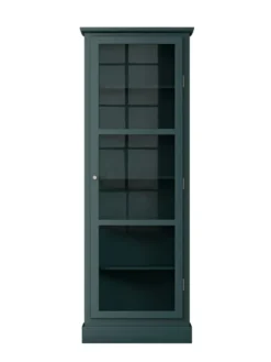 Vitrineskab N1, green fra Lindebjerg Design