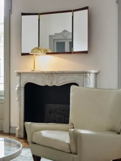 V11 Lounge Chair, smooth leather cream fra GUBI