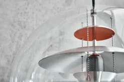 VP Globe, brushed alu Ø40 cm af Verner Panton