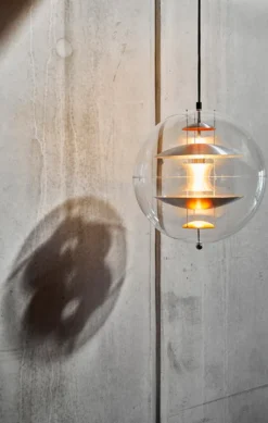 VP Globe, brushed alu Ø40 cm af Verner Panton