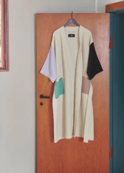 Waffle Badekåbe, off-white multi fra Hay