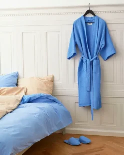 Waffle Badekåbe, sky blue fra Hay
