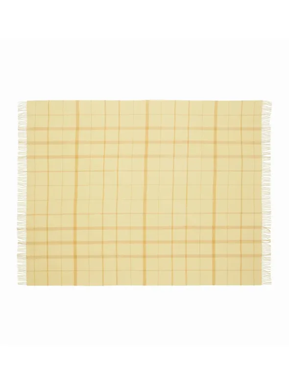 Warp & Weft Plaid, chamomile/mustard fra Silkeborg Uldspinderi