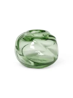 Water Swirl vase, Round fra Ferm Living