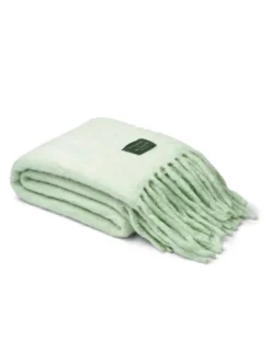 Weekend Plaid, mint & creme fra Bongusta