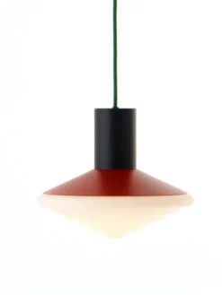Whipped Pendant Lamp, pure green fra LEO Objects