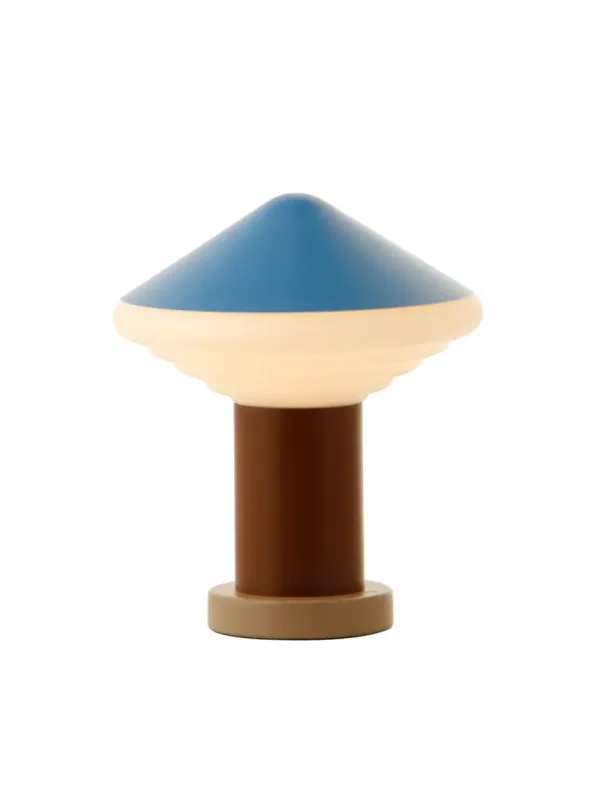 Whipped Portable Table Lamp, sky blue fra LEO Objects